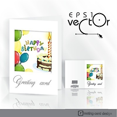 EPS 해외이미지 배너 기념일 행복 일러스트 선물 이벤트 팜플렛 사람없음 파티 케이크 축하 생일 엽서 초대 축하카드 생일축하 풍선 생일카드 해외202004 해외일러스트 감정 컨셉 디저트 카드_감사 편지 파일형식 벡터