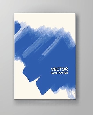 EPS 해외이미지 템플릿 디자인 배너 포스터 종이 백그라운드 일러스트 벽지 수채화 미술 사람없음 그래픽 장식 파란색 페인트 얼룩 그림 캔버스 페이지 엘리먼트 해외202004 해외일러스트 컬러 문화예술 파일형식 벡터