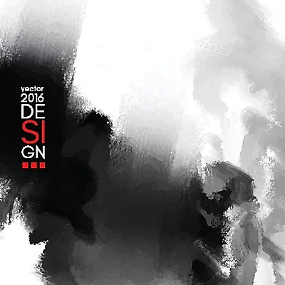 EPS 해외이미지 백그라운드 일러스트 수묵화 미술 타이포그라피 사람없음 검은색 먹 번짐 국경 해외202004 해외일러스트 문자 컬러 서예 문화예술 파일형식 벡터 효과