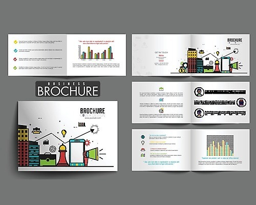 EPS 해외이미지 템플릿 산업 리플렛 일러스트 회사 비즈니스 통계 팜플렛 사람없음 인포그래픽 정보 플랫 문서 마케팅 목록 엘리먼트 해외202004 해외일러스트 파일형식 벡터