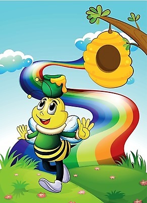 EPS 해외이미지 주간 식물 동물 구름 꽃 곤충 무지개 오렌지 일러스트 부분 하늘 생물 미소 풍경 야외 그래픽 빨간색 초록색 파란색 컬러풀 노란색 검은색 줄무늬 잡초 달콤 꿀벌 냄비 만화 땅 남색 벌 제비꽃 언덕 그림 꿀 리빙 적재 벌집 땅바닥 해외202004 해외일러스트 자연요소 컬러 무늬 과일 바닥 표정 맛 솥 파일형식 벡터 컨셉 주방용품 생활용품 오브젝트
