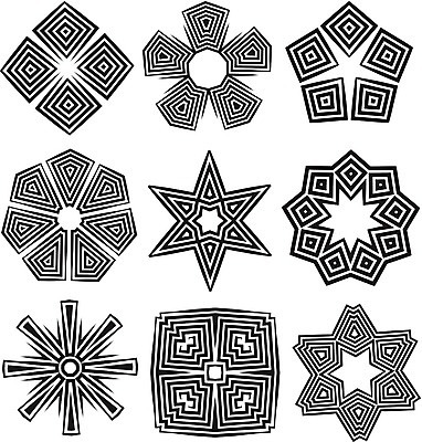 EPS 해외이미지 모양 디자인 컨셉 일러스트 추상 창조 미술 사람없음 그래픽 세트 심볼 기하학 엘리먼트 해외202004 해외일러스트 무늬 문화예술 파일형식 벡터