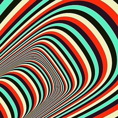 EPS 해외이미지 디자인 백그라운드 패턴 곡선 일러스트 사람없음 그래픽 줄무늬 회전 왜곡 광학 해외202004 해외일러스트 선 무늬 파일형식 벡터