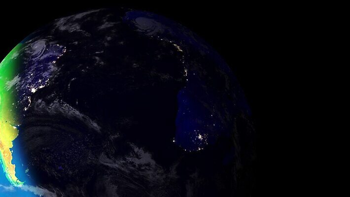 유럽 지구 바다 여행 세계지도 지도 아프리카 사람없음 지구본 3D 우주 글로벌비즈니스 행성 남아메리카 야간 땅 회전 태평양 대서양 경도 돌리기 되감기 여의주 위도 MOV 해외동영상 클립영상 자연요소 나라 비즈니스 모션 아메리카 세계 글로벌 디지털합성 동영상 파일형식