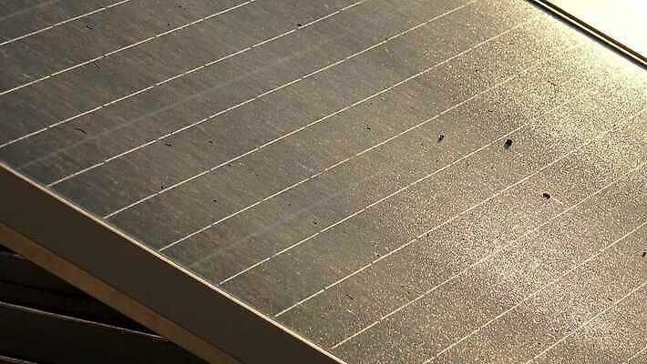 식물 자연 하늘 지붕 세포 따뜻함 사람없음 초록색 경제 파란색 글로벌 햇빛 태양 환경 맑음 힘 일몰 재활용 발전기 에너지 판넬 태양에너지 패널 생태학 수집가 공급 획기적 4K MP4 해외동영상 클립영상 자연요소 직업 교육 컬러 날씨 노을 발전소 그린에너지 친환경 생태계 동영상 파일형식