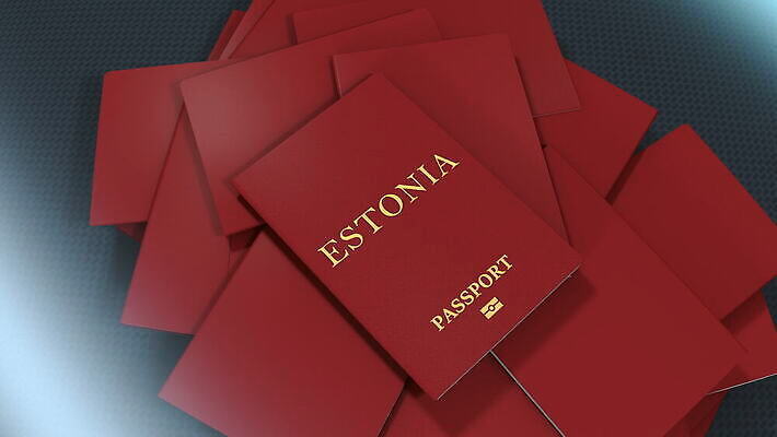 여행 사람 사람없음 문서 여권 신분 우표 에스토니아 정부 이민 국경 4K MOV 해외동영상 클립영상 유럽 이동 동영상 파일형식