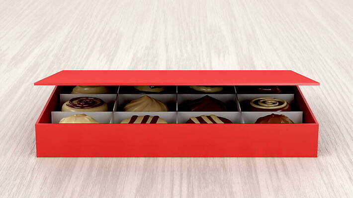 음식 공 탁자 디저트 사탕 선물 사람없음 목재 빨간색 상자 갈색 3D 쿠키 과자 초콜릿 어둠 여러개 펼침 흰색 오픈 그룹 선택 달콤 설탕 프랄린 4K MOV 해외동영상 클립영상 나무 컬러 가구 다수 컨셉 재료 모션 맛 디지털합성 동영상 파일형식