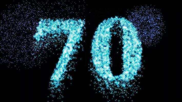 기념일 컨셉 불 불꽃 기념 폭죽 불꽃놀이 사람없음 파란색 빛 반짝임 숫자 검은색 에너지 축하 생일 야간 네온 애니메이션 동영상 빛망울 연소 4K MOV 해외동영상 클립영상 자연요소 문자 컬러 모션 놀이 이벤트 파일형식