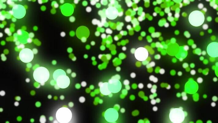 디자인 백그라운드 패턴 추상 사람없음 아웃포커스 초록색 빛 반짝임 우주 봄 원형 소프트포커스 질감 보케 꽃가루 빛망울 광 블러 몽환 효과 4K MOV 해외동영상 클립영상 도형 계절 컬러 컨셉 무늬 모션 촬영기법 가루 동영상 파일형식
