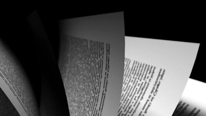 사람없음 책 페이지 애니메이션 넘기 MOV 해외동영상 클립영상 모션 동영상 파일형식