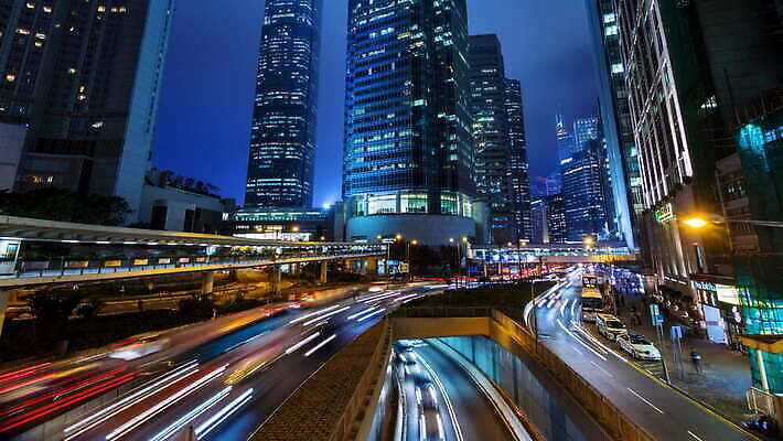 건축양식 사람없음 야외 금융 관광지 고층빌딩 야간 홍콩 빛망울 4K 타임랩스 틸트업 MOV 해외동영상 클립영상 자연요소 건축 여행 촬영기법 빌딩 경제 빛 중국 동영상 파일형식