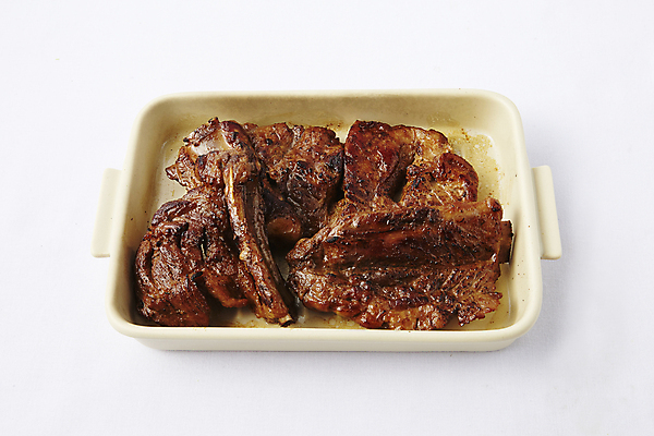 포토 JPG 사람없음 구이 흰배경 돼지갈비 국내포토 음식 백그라운드 흰색 파일형식