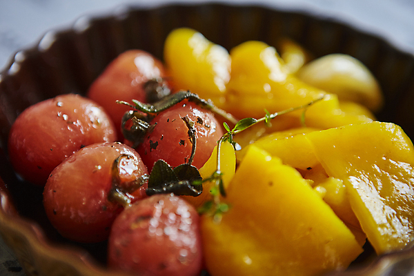 포토 JPG 방울토마토 디저트 파프리카 실내 근접촬영 사람없음 아웃포커스 백리향 마리네이드 국내포토 음식 뷰포인트 토마토 채소 촬영기법 내부 파일형식
