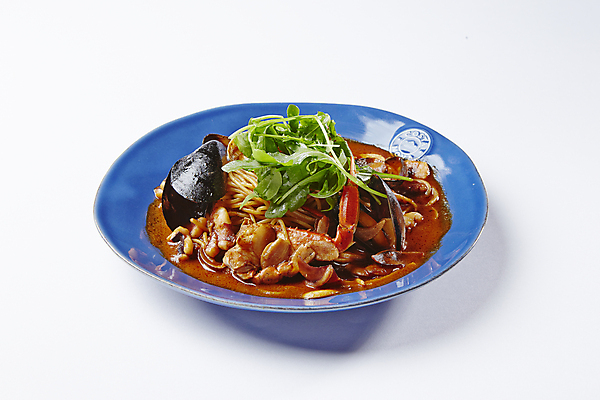 포토 JPG 서양음식 실내 스파게티 사람없음 흰배경 해산물스파게티 국내포토 음식 백그라운드 파스타 내부 흰색 파일형식