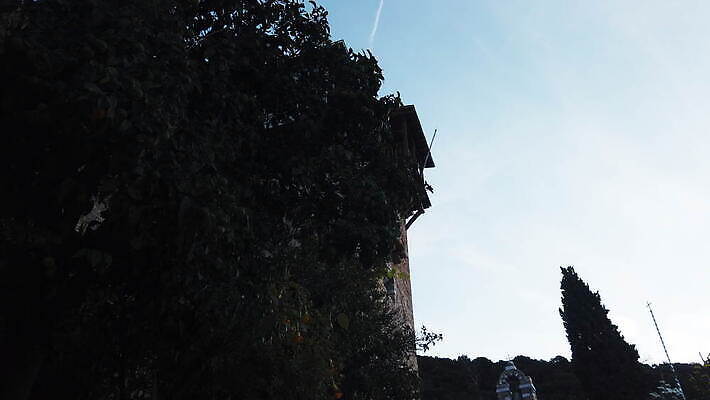 전통 기독교 종교 문화 바다 여행 건축양식 산 사람없음 건물 교회 탑 영혼 중세 역사 지중해 그리스 신성 수도원 그리스인 랜드마크 비잔틴 순례 신앙심 옛날 4K MOV 해외동영상 클립영상 서양인 건축물 건축 유럽 종교건축 동영상 제국 파일형식