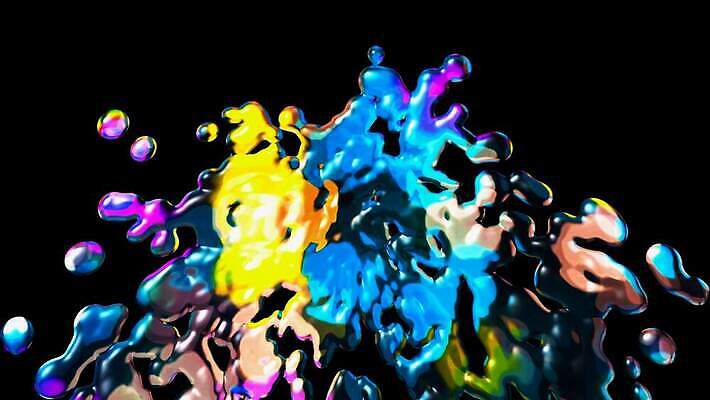 모양 디자인 컬러 하늘색 백그라운드 무지개 패턴 모션 추상 수채화 잉크 미술 사람없음 그래픽 물 파란색 컬러풀 뷰티 페인트 활발 펼침 꿈 젖음 흐름 흰색 떨어짐 유기농 질감 치수 분무기 애니메이션 고립 그런지 엘리먼트 화학물질 스타일 효과 4K 유체 MOV 해외동영상 클립영상 자연요소 웰빙 컨셉 무늬 문화예술 화학 동영상 파일형식