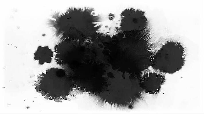 모양 디자인 실루엣 종이 백그라운드 패턴 자연 추상 수채화 잉크 미술 사람없음 그래픽 물 검은색 페인트 펼침 젖음 흐름 흰색 붓 점 액체 혈액 떨어짐 정상 유기농 질감 합성 쇼 쏟아짐 고립 그런지 국경 화면전환 MOV 해외동영상 클립영상 자연요소 웰빙 컬러 컨셉 무늬 모션 문화예술 촬영기법 생태계 동영상 파일형식