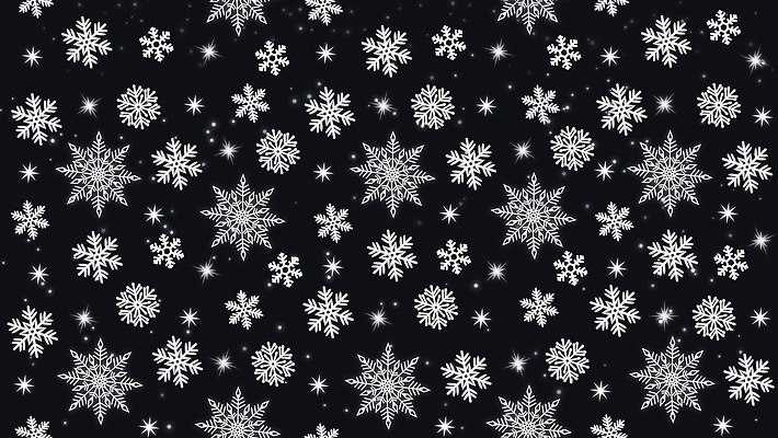 백그라운드 크리스마스 겨울 휴가 사람없음 빛 눈송이 은색 마법 더스트파티클 4K MOV 해외동영상 클립영상 계절 기념일 컬러 눈_날씨 동영상 파일형식