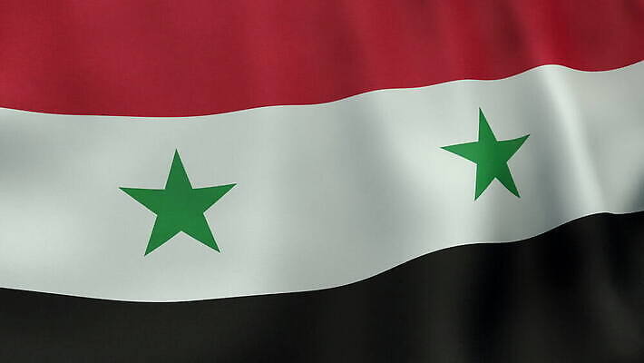 배너 별 물결 중동 바람 사람없음 빨간색 초록색 3D 검은색 흰색 깃발 직물 고리 닫기 불기 심볼 질감 만들기 활기 애니메이션 공화국 시리아 완벽 전국 현실 4K HD MOV 해외동영상 클립영상 자연요소 나라 컬러 컨셉 모션 날씨 디지털합성 동영상 파일형식