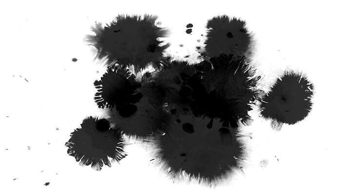 모양 디자인 실루엣 종이 백그라운드 패턴 자연 추상 수채화 잉크 미술 사람없음 그래픽 물 검은색 페인트 펼침 젖음 흐름 흰색 붓 점 액체 혈액 떨어짐 정상 유기농 질감 합성 쇼 쏟아짐 고립 그런지 국경 화면전환 MOV 해외동영상 클립영상 자연요소 웰빙 컬러 컨셉 무늬 모션 문화예술 촬영기법 생태계 동영상 파일형식