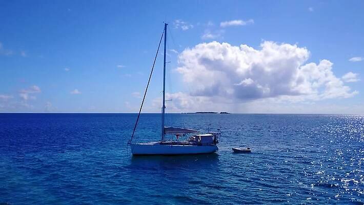 바다 여행 사람없음 보트 항공촬영 이국적 MP4 해외동영상 클립영상 뷰포인트 배_교통 동영상 파일형식