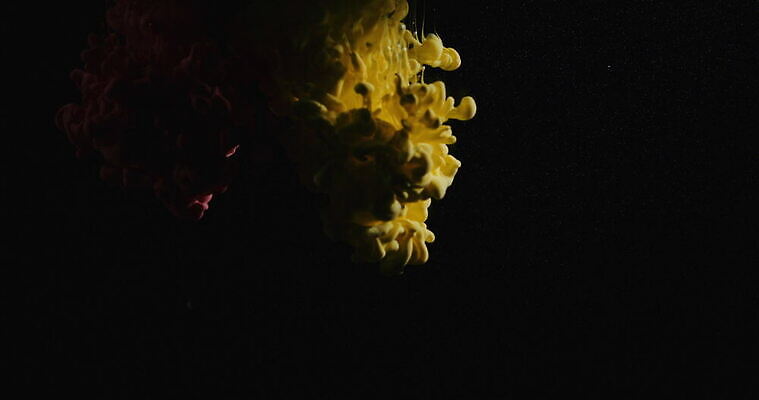 모양 과학 백그라운드 패턴 추상 사람없음 옆모습 빨간색 물 컬러풀 뷰티 노란색 검은색 페인트 소용돌이 화려 떨어짐 질감 물리학 반응 중력 화학물질 아크릴 4K 락다운 MOV 해외동영상 슬로모션 클립영상 자연요소 교육 뷰포인트 컬러 컨셉 무늬 재질 촬영기법 회오리 화학 동영상 물리 파일형식