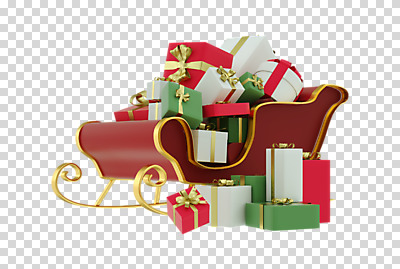 편집 편집이미지 크리스마스 크리스마스선물 누끼 사람없음 선물상자 상자 3D소스 3D 디지털합성 담기 썰매 PNG 편집소스 기념일 모션 선물 파일형식