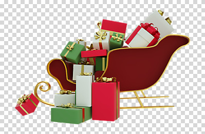편집 편집이미지 크리스마스 크리스마스선물 누끼 사람없음 선물상자 상자 3D소스 3D 디지털합성 담기 썰매 PNG 편집소스 기념일 모션 선물 파일형식