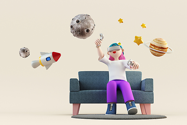 PSD 편집 편집이미지 여자 별 3D캐릭터 한명 들기 앉기 성인 소파 3D 카펫 행성 로켓 체험 디지털합성 가상현실 성인여자한명만 편집소스 VR기기 월간캐릭터 그레이스 편집3D 자연요소 캐릭터 1 컨셉 의자 모션 사람 우주 기계 여자한명만 성인여자만 파일형식