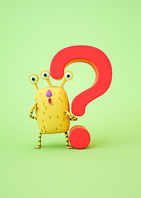 PSD 편집 편집이미지 캐릭터 디자인 교육 3D캐릭터 사람없음 3D소스 3D 손들기 물음표 디지털합성 호기심 몬스터 에듀 에듀케이션 편집소스 편집3D 기호 감정 컨셉 모션 파일형식