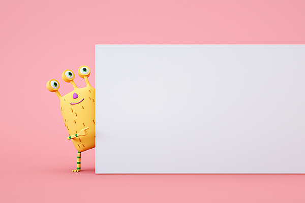 PSD 편집 편집이미지 캐릭터 디자인 배너 응시 3D캐릭터 사람없음 3D소스 3D 가리킴 디지털합성 몬스터 카피스페이스 편집소스 편집3D 시선 손짓 공백 파일형식