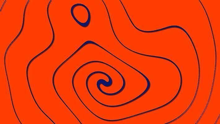 디자인 선 파도 컬러 백그라운드 패턴 곡선 오렌지 벽지 추상 휴식 따뜻함 나선형 미술 사람없음 그래픽 파란색 빛 3D 디지털 소용돌이 원형 변화 만화 그림 질감 회전 심플 긍정 용암 느림 왜곡 최면 혼란 불규칙 효과 4K MP4 해외동영상 클립영상 도형 바다 컨셉 무늬 과일 문화예술 회오리 디지털합성 동영상 파일형식