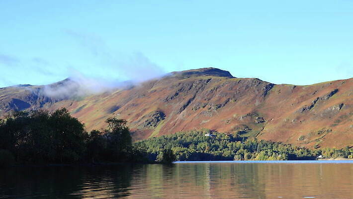 나무 영어 외관 유럽 호수 컬러 자연 하늘 아침 영국 잉글랜드 파노라마 국립공원 사람없음 야외 물 파란색 일출 새벽 시골 언덕 장면 컴브리아주 4K 타임랩스 MOV 해외동영상 클립영상 주간 자연요소 식물 문자 공원 나라 촬영기법 노을 생태계 동영상 파일형식