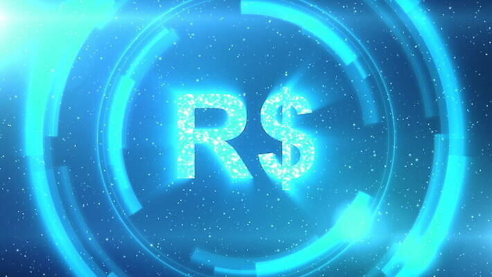 별 백그라운드 돈 모션 추상 미래 사람없음 그래픽 금융 파란색 빛 우주 디지털 스크린 원형 고리 센터 심볼 회전 청록색 활기 애니메이션 브라질 계기판 인터페이스 진짜 홀로그램 브라질사람 4K MOV 해외동영상 클립영상 자연요소 도형 컬러 컨셉 무늬 경제 남아메리카 재산 동영상 파일형식