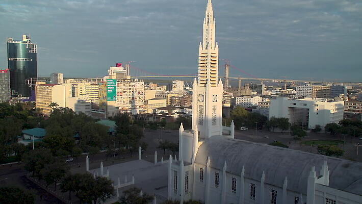 건축양식 아프리카 거리 사람없음 건물 교회 도시 바쁨 스카이라인 랜드마크 수도권 MOV 해외동영상 클립영상 건축물 건축 나라 종교건축 지역 동영상 파일형식