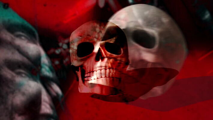 디자인 백그라운드 컨셉 그림자 미술 사람 사람없음 그래픽 빨간색 빛 3D 우주 검은색 어둠 분노 죽음 혈액 유령 낟알 무서움 악마 질감 만들기 공포 공상 지하 애니메이션 빛망울 나쁜 그런지 몬스터 악몽 특별함 파멸 호러 좀비 소름 오싹 비어있는 MOV 해외동영상 클립영상 감정 컬러 모션 문화예술 디지털합성 동영상 파일형식 소멸