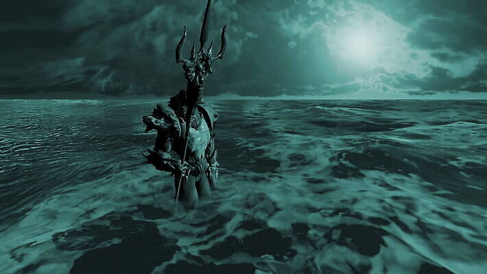 캐릭터 바다 왕관 요정 항해 미술 사람없음 물 파란색 3D 힘 왕 심볼 오브젝트 사인 장면 신화 공상 애니메이션 인어 그리스인 심각 해왕성 MOV 해외동영상 클립영상 자연요소 서양인 컬러 컨셉 배_교통 문화예술 행성 디지털합성 동영상 파일형식