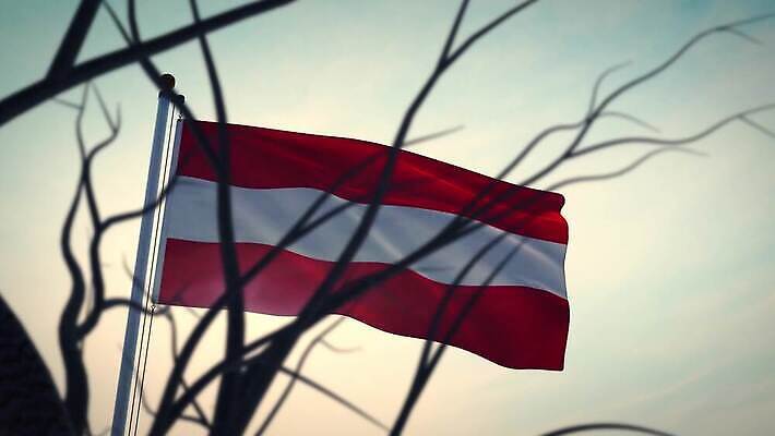 나무 배너 실루엣 물결 파도 백그라운드 하늘 바람 사람없음 그래픽 햇빛 태양 흐름 자유 깃발 비엔나 오스트리아 불기 군용 만들기 지역 깃대 봉 애니메이션 동영상 애국심 명예 전국 정부 통일 4K MOV 해외동영상 클립영상 자연요소 식물 유럽 바다 컨셉 모션 날씨 군대 촬영기법 파일형식