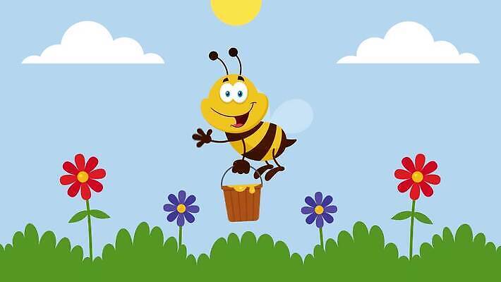 식물 동물 캐릭터 꽃 행복 물결 음식 곤충 백그라운드 모션 자연 노동자 안테나 사람없음 그래픽 컬러풀 노란색 정원 봄 줄무늬 플랫 벌레 꿀벌 만화 양동이 그림 데이지 바쁨 심플 활기 꿀 애니메이션 동영상 찌르기 여왕 벌집 마스코트 호박벌 4K MOV 해외동영상 클립영상 직업 계절 감정 컬러 컨셉 무늬 통신 벌_곤충 생태계 파일형식