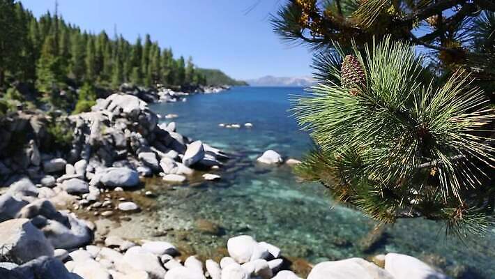 호수 자연 산 사람없음 캘리포니아 암초 HD MOV 해외동영상 클립영상 미국 생태계 동영상 파일형식