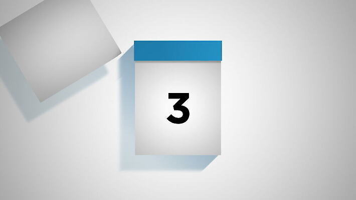 종이 컬러 백그라운드 컨셉 비즈니스 그림자 경사 사람없음 파란색 사무실 숫자 달력 흰색 시간 업무 고리 날짜 떨어짐 왼쪽 가득함 오브젝트 순환 페이지 활기 애니메이션 통과 월 기간 마감 지속성 반복 4K MOV 해외동영상 클립영상 문자 모션 작업 방향 동영상 파일형식