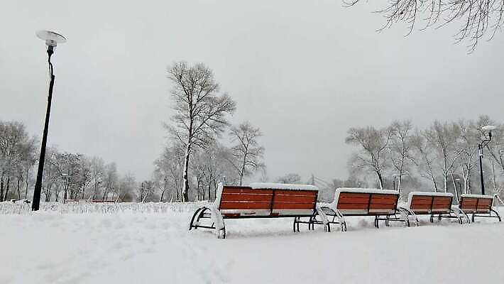 나무 계절 공원 도로 길 조각 여행 겨울 가로등 벤치 자연 하늘 날씨 휴식 파노라마 사람없음 야외 건물 빛 환경 냉동 얼음 침묵 추위 흰색 램프 도시 눈송이 시원함 버드나무 서리 장면 북쪽 타운 내추럴 미루나무 우크라이나 눈내림 4K MOV 해외동영상 클립영상 자연요소 식물 건축물 공공시설 유럽 컬러 컨셉 의자 교통시설 조명 눈_날씨 촬영기법 소리 방향 생태계 동영상 파일형식