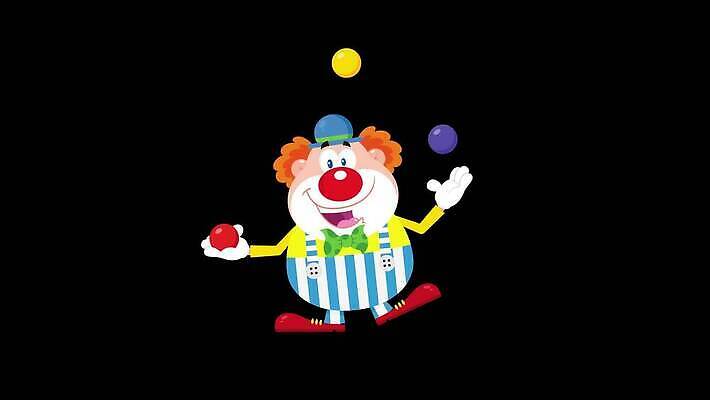 캐릭터 행복 얼굴 어린이 신발 공 휴가 미술 사람 사람없음 그래픽 컬러풀 장난감 파티 축제 공연 광대 축하 생일 플랫 배우 서커스 만화 코 예술가 쇼 풍선 연예인 활기 애니메이션 마스코트 실행 조커 4K MOV 해외동영상 클립영상 직업 기념일 감정 컬러 컨셉 문화예술 이벤트 신체부위 동영상 파일형식