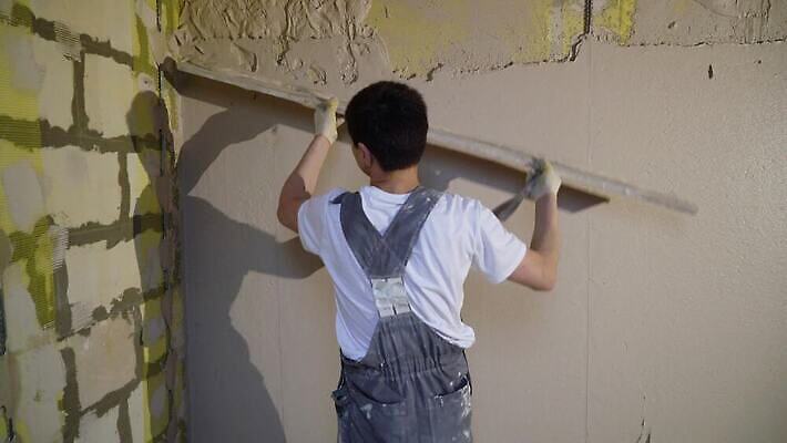 직업 산업 벽 표면 노동자 아파트 주택 돌담 한명 내부 건물 기계 방 장비 덮개 재산 끝 수리 믹서 시멘트 스프레이 분무기 부활 펌프 개발 건축업자 계약자 마무리 미장 석고 섞기 자동 콘크리트 4K MOV 해외동영상 클립영상 1 건축물 건축 사람 금융 담장 뚜껑 돌_바위 계약 동영상 파일형식