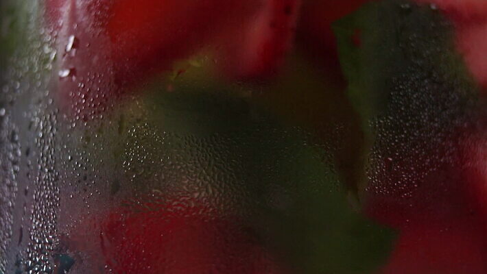 열매 음료 딸기 사람없음 물 식당 얼음 추위 물방울 신선 칵테일 뜨거움 항아리 액체 닫기 맛 혼합 민트 상쾌 레이아웃 보케 서빙 냉장고 밀짚 냉각기 이국적 토닉 핸드메이드 맛있는 MOV 해외동영상 클립영상 자연요소 식물 감정 컨셉 과일 모션 주류 상점 가전제품 도자기 짚 허브 동영상 파일형식