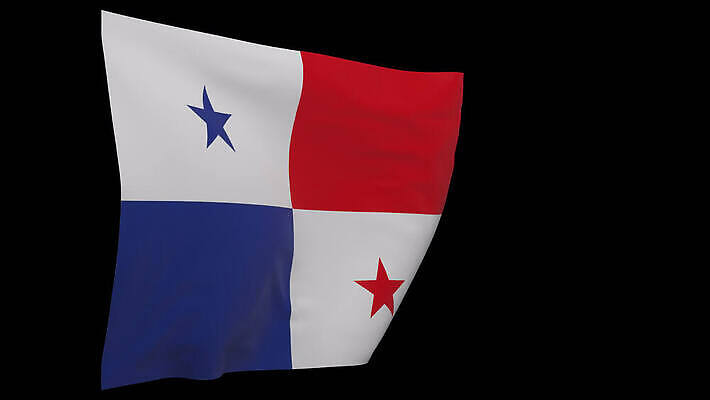 배너 물결 사람없음 깃발 애국심 전국 파나마 4K MOV 해외동영상 클립영상 남아메리카 동영상 파일형식