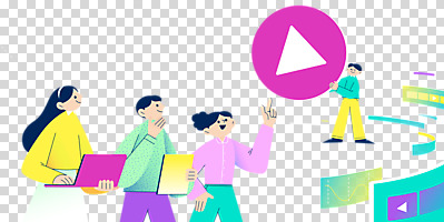 전신 편집 편집이미지 여자 남자 정보기술 서기 들기 누끼 여러명 상반신 성인 노트북 스크린 가리킴 재생 동영상 PNG 성인만 편집소스 알고리즘 AI_인공지능 다수 모션 기술 사람 손짓 전자제품 파일형식