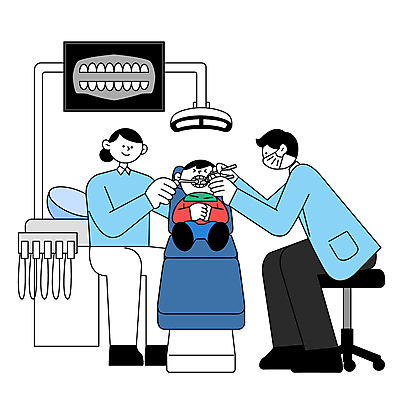 전신 여자 남자 어린이 일러스트 엑스레이 치과 병원 입벌림 앉기 소년 성인 치료 세명 눈감음 간호사 의사 치아 치과의사 심플 소아과 소아과의사 치아건강 구강검진 국내일러스트 AI파일 의학 모션 표정 건강 사람 검진 의료진 소화기관 파일형식 벡터