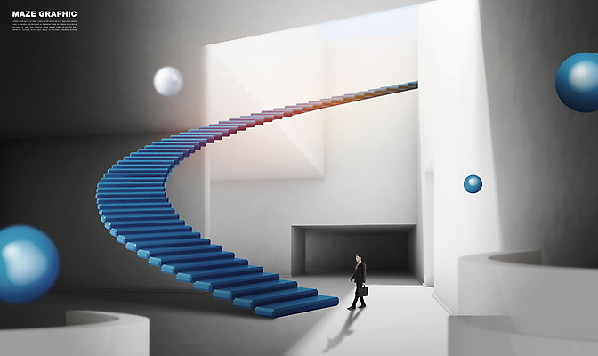 전신 PSD 편집이미지 남자 비즈니스 한명 성인 30대 걷기 계단 공간 회색 한국인 비즈니스맨 원형 미로 성인남자한명만 이미지편집 도형 1 컬러 모션 사람 동양인 장년 직장인 남자한명만 성인남자만 파일형식