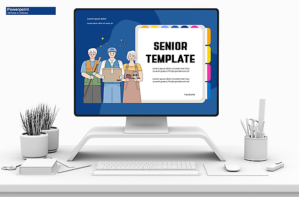 전신 템플릿 여자 노년 남자 비즈니스 그래프 쟁반 들기 세명 파란색 실버라이프 노후 세트 케이크 잡기 배달원 커피잔 빗자루 PPT 프레젠테이션 문서템플릿 바리스타 일자리 실버취업 청소부 택배상자 노인만 애니형PPT 9P 이미지템플릿 직업 라이프스타일 커피 컬러 모션 디저트 잔 사람 성인 상자 구직 청소도구 택배 성인만 파일형식